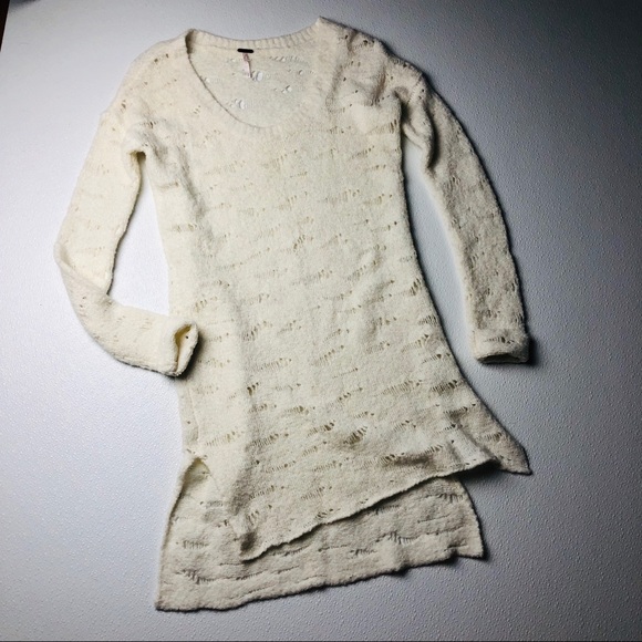 Free People Eye On You Pullover Distressed Sweater - Picture 4 of 11